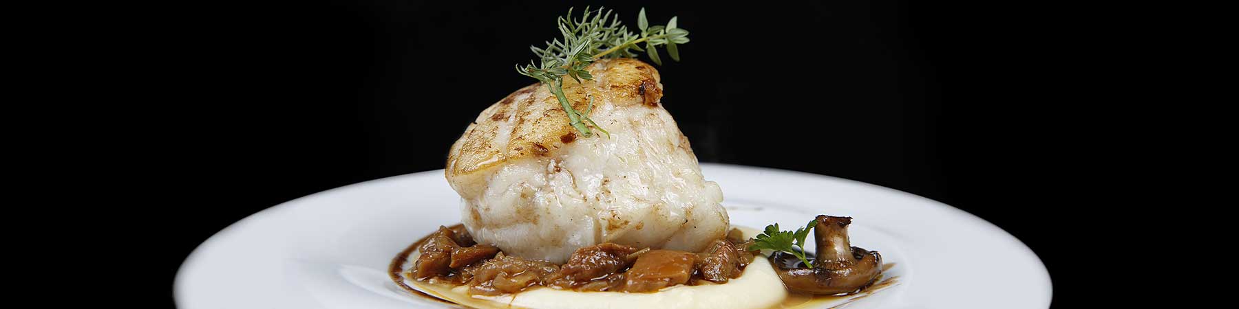 plato pescado otoñal